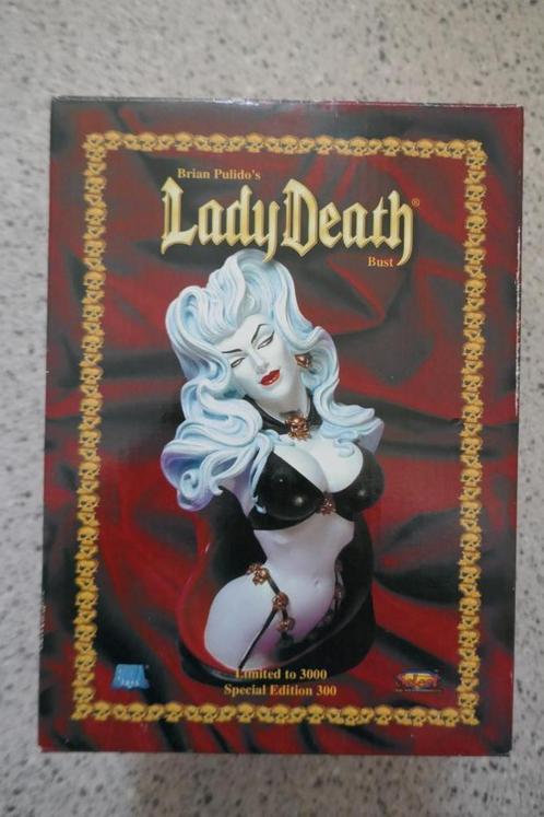 Buste Lady Death Diamond Select, Verzamelen, Beelden en Beeldjes, Zo goed als nieuw, Fantasy, Ophalen of Verzenden
