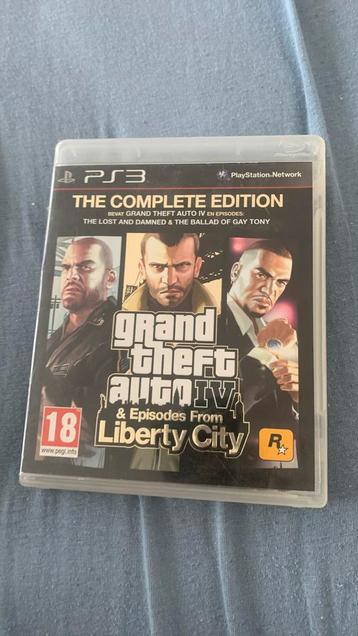 Grand Theft Auto IV: The Complete Edition, PlayStation 3 beschikbaar voor biedingen
