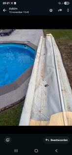 Winterzeil met nieuwe motor oproller 8.50x4.40 ongevee, Ophalen