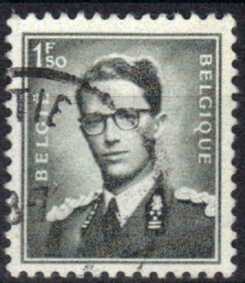 Belgie 1953 - Yvert/OBP 924 - Koning Boudewijn (ST), Timbres & Monnaies, Timbres | Europe | Belgique, Affranchi, Maison royale