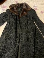 Manteau en fourrure véritable Astrakhan avec col en vison, Vêtements | Femmes, Vestes | Hiver, Enlèvement, Comme neuf