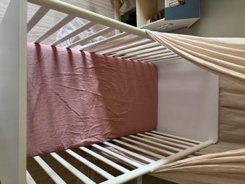 Babybed quax 120 x 60, Sommier à lattes, Moins de 70 cm, Comme neuf, Enlèvement