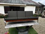 Vintage Set Palissander 2+1+1, Ophalen, Metaal, 150 tot 200 cm, Vintage