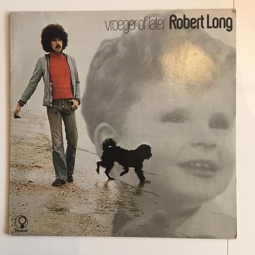 Vinyl LP Robert Long vroeger of later, CD & DVD, Vinyles | Néerlandophone, Enlèvement ou Envoi