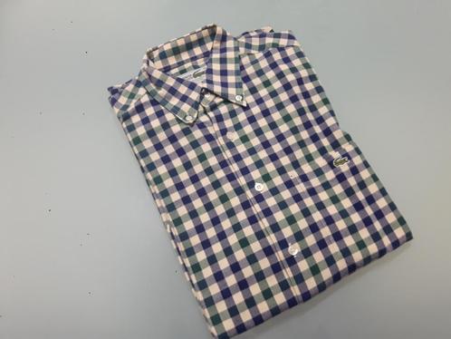 Lacoste M shirt met lange mouwen, Kleding | Heren, Overhemden, Zo goed als nieuw, Halswijdte 39/40 (M), Bruin, Ophalen of Verzenden
