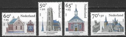 Nederland 1985 - Yvert 1236-1239 - Kerkgebouwen (PF), Postzegels en Munten, Postzegels | Nederland, Postfris, Verzenden