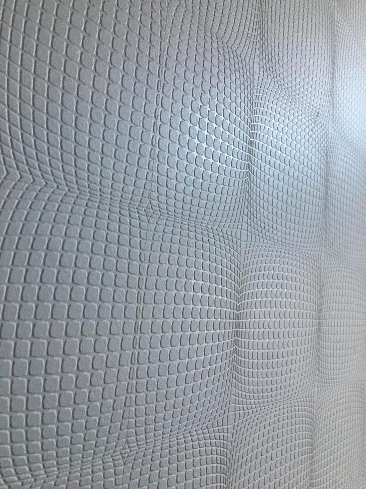 Mooi wit vliesbehang speciaal effect - 3rol(+3/4rol), Huis en Inrichting, Stoffering | Behang, Wit, Ophalen of Verzenden