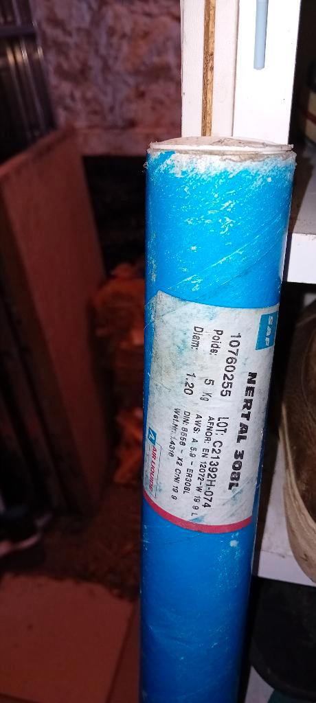Baguettes de soudure inox AIR LIQUIDE SAF – NERTAL 308L, Bricolage & Construction, Outillage | Soudeuses, Neuf, Autres types, Enlèvement ou Envoi