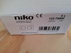 Niko frontplaatjes afdekplaatjes 122-76800, Ophalen of Verzenden, Nieuw, Stopcontact