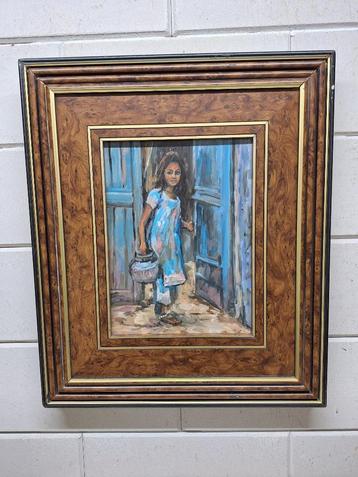 Meisje bij de Staldeur beschikbaar voor biedingen