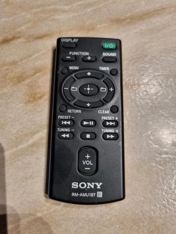 Originele Sony afstandsbediening  RM-AMU197,  nieuw. beschikbaar voor biedingen