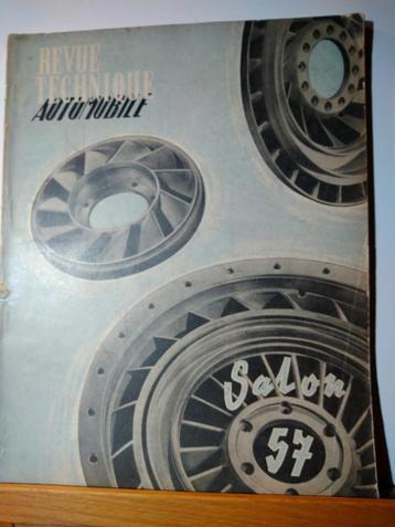 RTA - Salon 1957 - Revue technique automobile - n 138, Livres, Envoi