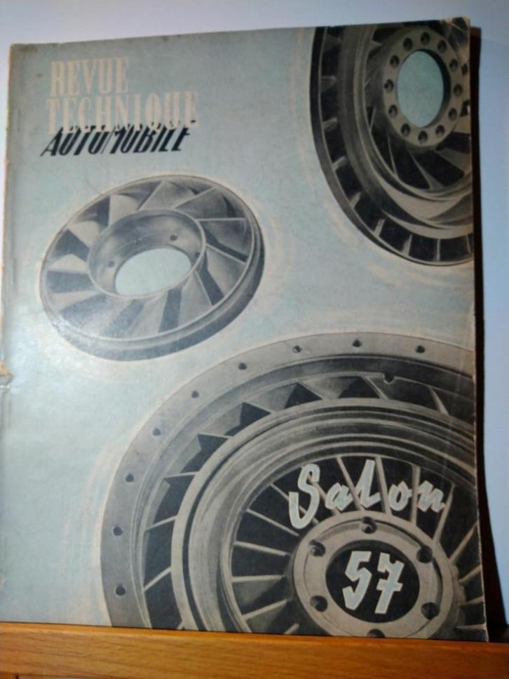 RTA - Salon 1957 - Revue technique automobile - n 138, Livres, Autos | Brochures & Magazines, Envoi