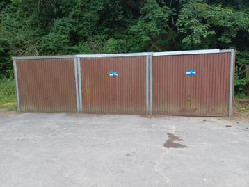 Bloc de 3 garages à vendre et à emporter  beschikbaar voor biedingen