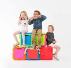 Lego boxen gekleurde speelgoed opruim boxen, Ophalen, Zo goed als nieuw