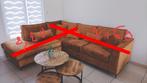 Lounge in de linkerhoek, Huis en Inrichting, Ophalen, Overige maten, Zo goed als nieuw, Hoekbank