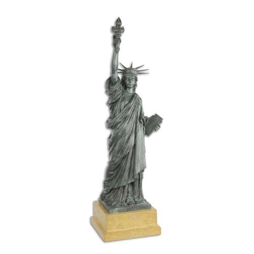 Een brons beeld , het vrijheids beeld, Antiquités & Art, Art | Sculptures & Bois, Enlèvement ou Envoi