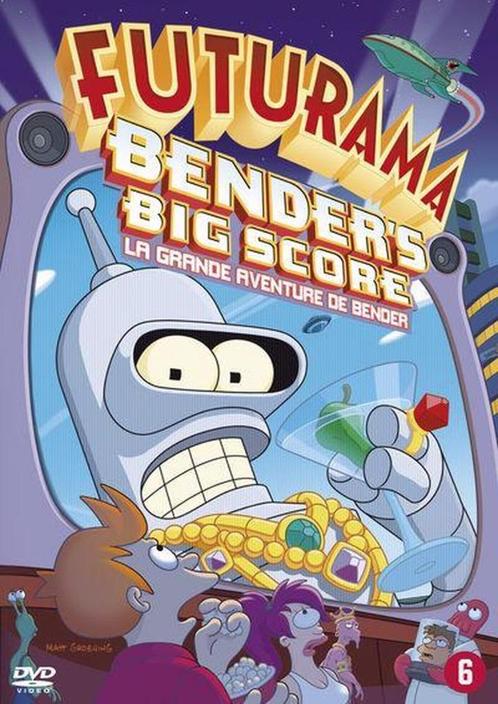 Futurama, de film - Bender's Big Score, Cd's en Dvd's, Dvd's | Tekenfilms en Animatie, Gebruikt, Amerikaans, Tekenfilm, Vanaf 6 jaar