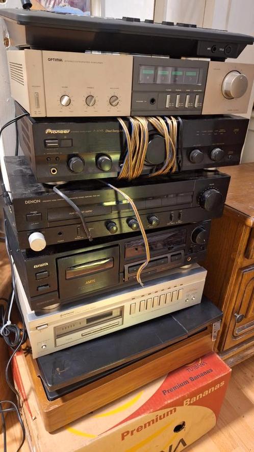 Lot appareil Hi-Fi Vintage, Audio, Tv en Foto, Stereoketens, Zo goed als nieuw, Ophalen
