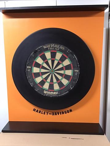 Darts achterwand ( Harley-Davidson ) beschikbaar voor biedingen