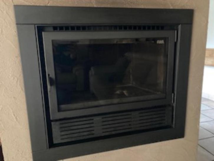 Insert bois/charbon, Huis en Inrichting, Kachels, Gebruikt, Inbouw, Overige soorten, Hout, Ophalen