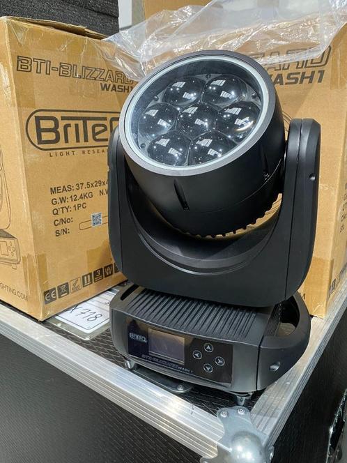 4x Briteq BTX-Blizzard Wash1 outdoor movinghead, Muziek en Instrumenten, Licht en Laser, Nieuw, Licht, Ophalen