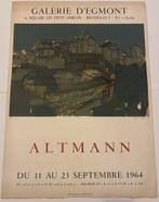 Altmann - Affiche lithographique 1964, Enlèvement