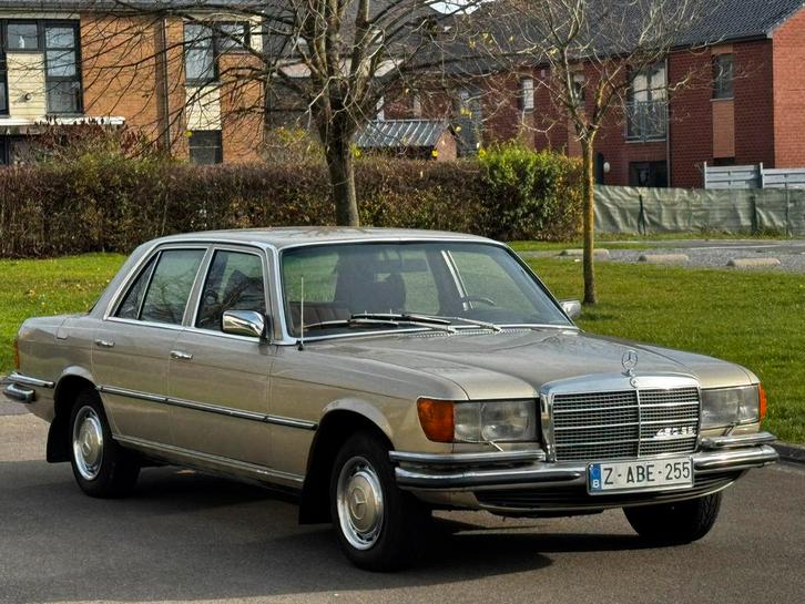 Mercedes SE450//Etat neuf//1 Propriétaire//Carnet //An 1974, Auto's, Mercedes-Benz, Particulier, S-Klasse, Benzine, Berline, 5 deurs