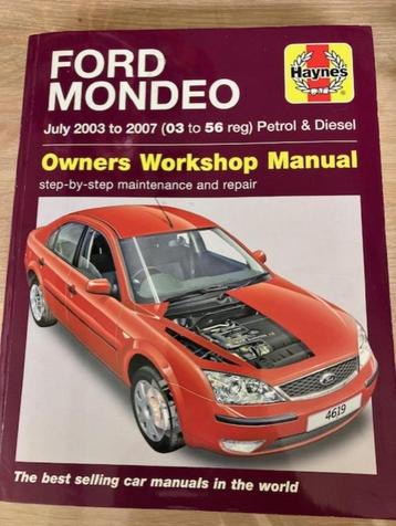 HAYNES Ford mondeo workshop manuel 
