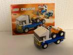 Lego Creator Vrachtwagen oplegger 4838, Kinderen en Baby's, Ophalen of Verzenden, Gebruikt, Complete set, Lego