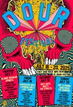 DOUR FESTIVAL TICKET vrijdag/friday 18/07/2025, Eén persoon