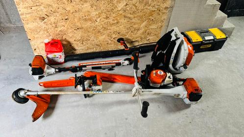 STIHL set, Doe-het-zelf en Bouw, Gereedschap | Overige machines, Zo goed als nieuw, Ophalen of Verzenden