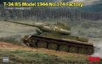 RFM 5040 T-34 / 85 Model 1944 No. 174 Factory échelle 1/35, Overige merken, Tank, 1:32 tot 1:50, Nieuw