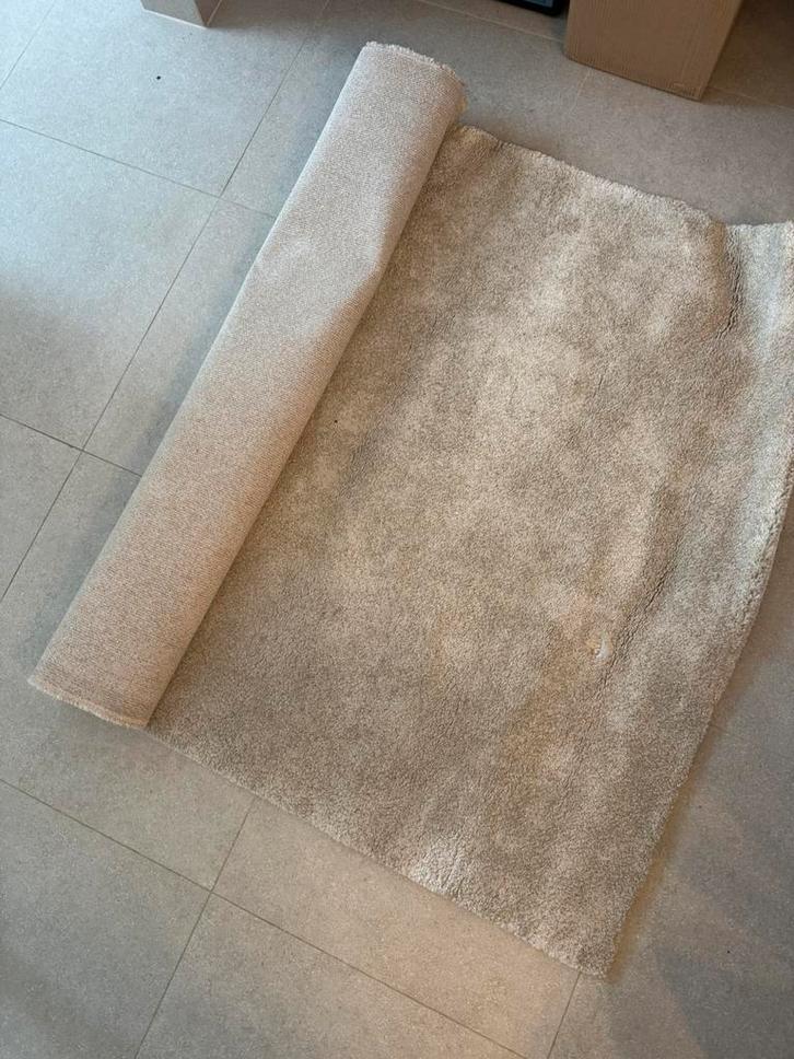 Tapijt Ikea beige, Huis en Inrichting, Stoffering | Tapijten en Vloerkleden, Gebruikt, Beige, Ophalen