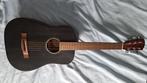 Zo goed als nieuwe Fender FA-15 Black Westerngitaar, Ophalen, Nieuw, Western- of Steelstringgitaar, Met koffer