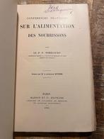 Conférences pratiques sur l'alimentation des nourrissons -, Enlèvement ou Envoi, P. Nobécourt