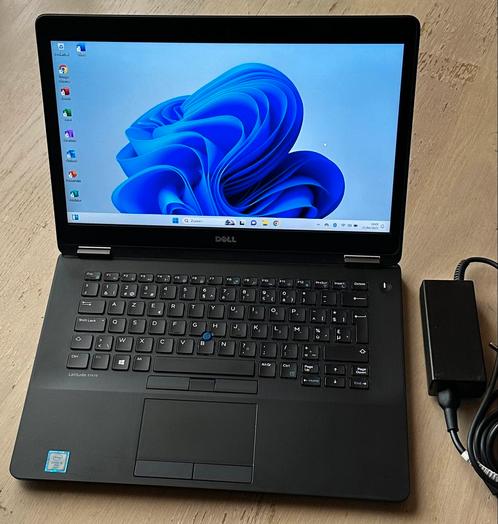 Mooie 14”Ful Hd Dell/i5-6300U/16gb ddr4/256gb ssd/Win 11/, Computers en Software, Chromebooks, Zo goed als nieuw, Ophalen