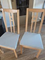 2 stoelen  ( zie foto ), Enlèvement, Utilisé, Bois, Deux