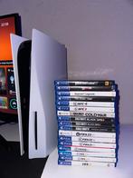 PlayStation 5 Disc edition Bundel - 2 controllers 17 games, Ophalen, Zo goed als nieuw, Playstation 5