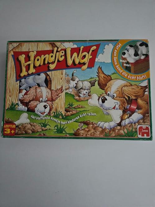 Hondje Waf bordspel, Hobby en Vrije tijd, Gezelschapsspellen | Bordspellen, Gebruikt, Ophalen