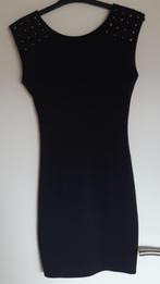 zwart aansluitend jurkje met studs, Comme neuf, ANDERE, Taille 36 (S), Noir