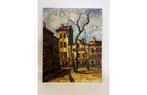 Armand LACOUR (1910-1970). Dorpsplein., Ophalen