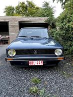 GOLF MK I GL - 1979, Auto's, Volkswagen, Voorwielaandrijving, Beige, 4 cilinders, Blauw