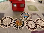 Viewmaster met 5 schijfjes, Verzamelen, Speelgoed, Ophalen of Verzenden, Gebruikt