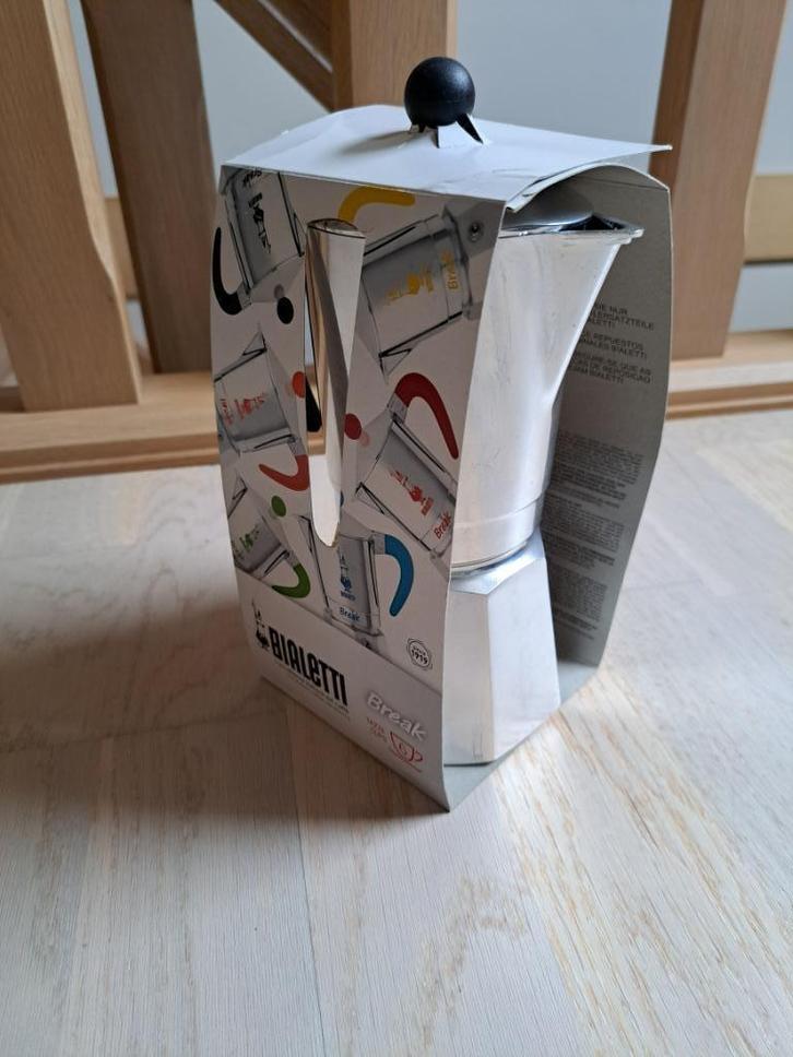 Bialetti break, Elektronische apparatuur, Koffiezetapparaten, Zo goed als nieuw, Gemalen koffie, Overige modellen, 4 tot 10 kopjes