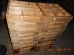 Houten sorteerbakken, Ophalen