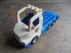 Lego Duplo Truck Large Cab with Police Pattern (zie foto's)2, Duplo, Briques en vrac, Utilisé, Enlèvement ou Envoi