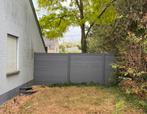 aluminium tuinhek en poort, 6 meter of meer, Zo goed als nieuw, 1 tot 2 meter, Aluminium