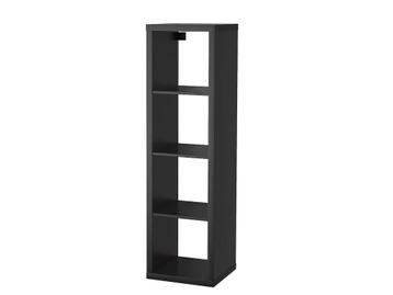 Ikea KALLAX Open kast, zwartbruin, 42x147 cm