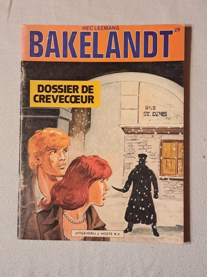 Bakelandt dossier de crevecoeur 29, Boeken, Stripverhalen, Ophalen of Verzenden
